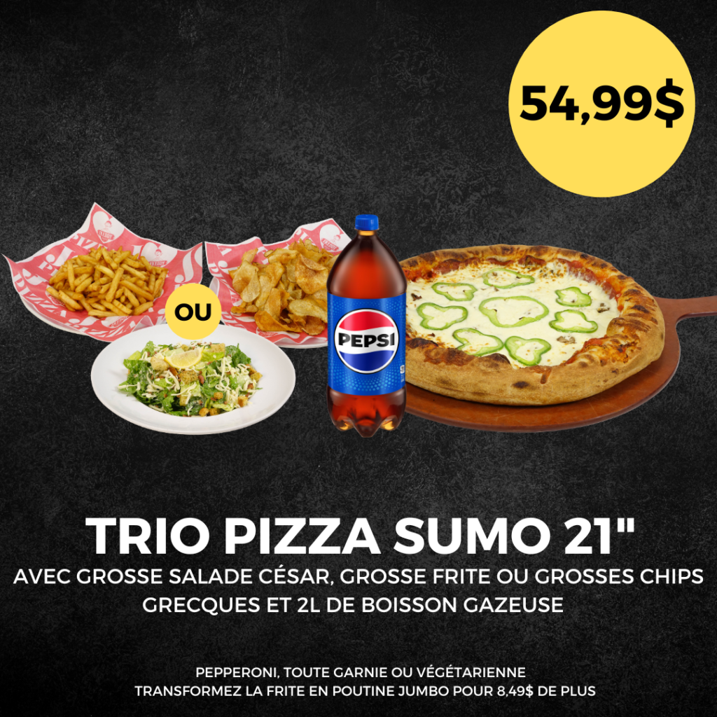 Promo trio pizza sumo